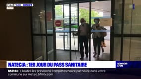 À Natecia, un premier jour avec le pass sanitaire