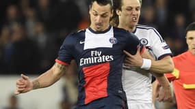 Zlatan Ibrahimovic et David Luiz