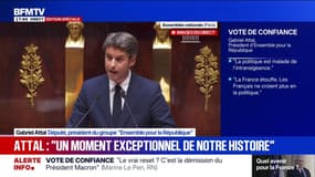 Gabriel Attal: "Ce n'est pas aux Français de régler les problèmes du Parlement, mais au Parlement de régler ses problèmes et les problèmes des Français"