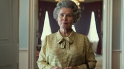 Imelda Staunton dans le rôle de la reine dans la saison 5 de "The Crown"