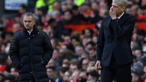 José Mournho et Arsène Wenger