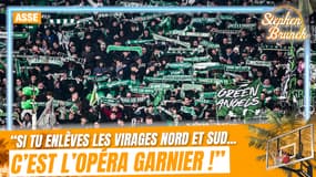 ASSE : "Si tu enlèves au Chaudron le virage nord et le virage sud, c'est l'Opéra Garnier", tacle Larqué