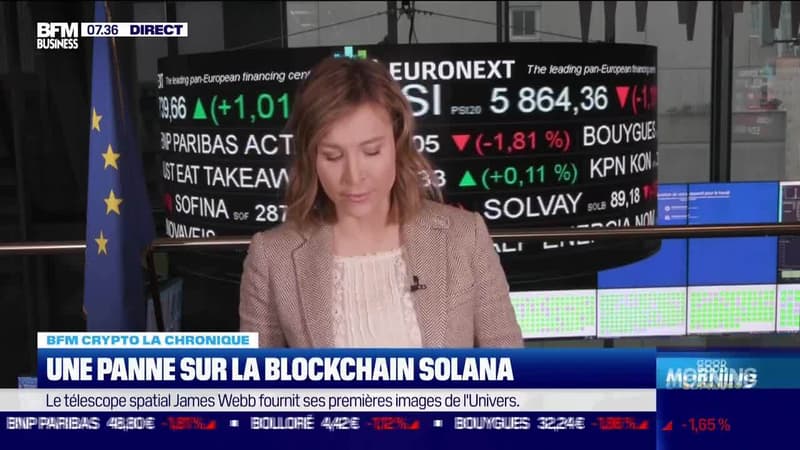 BFM Crypto: Une panne sur la blockchain Solana - 03/05