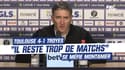 Toulouse 4-1 Troyes : "Il reste trop de matchs", Montanier reste méfiant et se concentre sur le maintien