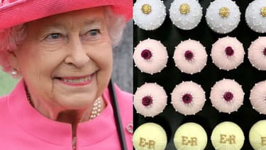 La reine Elizabeth II, ses cupcakes d'anniversaire