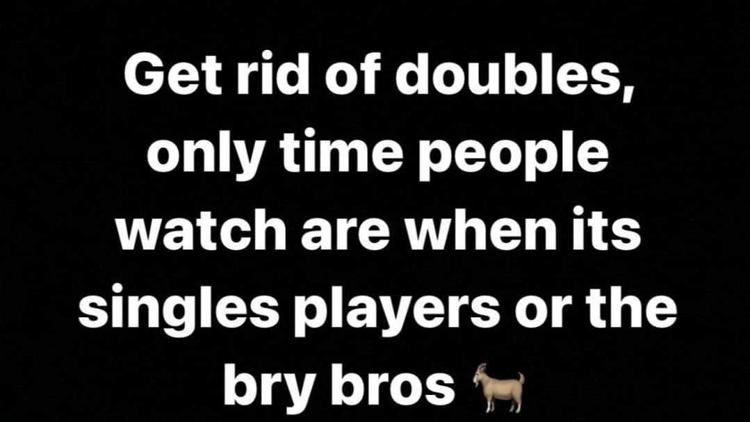 Reilly Opelka sur Instagram.