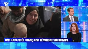 Une Rapatriée française témoigne sur BFMTV - 21/08