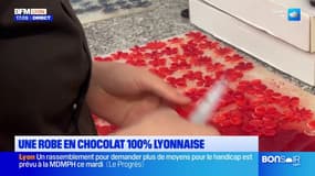 Salon du chocolat à Lyon: à la découverte d'une robe en chocolat 100% lyonnaise