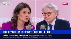 Thierry Breton, ancien commissaire européen: "La stratégie du gouvernement américain est de mettre à mal, de détruire l'Union européenne"