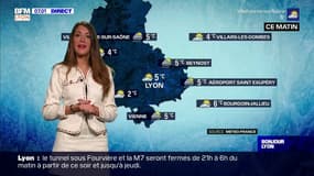 Météo à Lyon: retour des nuages et des averses, jusqu'à 11°C l'après-midi