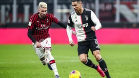 Ronaldo face au Milanais Castillejo