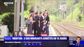 À Menton, 3000 migrants ont été arrêtés par les forces de l'ordre en 15 jours