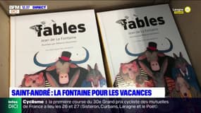 Saint-André: un recueil des Fables de La Fontaine distribué aux écoliers 