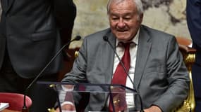 Le député Bernard Brochand le 27 juin 2017 à l'Assemblée nationale à Paris.