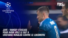 Juve : Ramsey s'excuse pour avoir volé le but à Cristiano Ronaldo contre le Lokomotiv