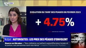 Les péages augmentent en 2023 