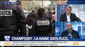 Policiers agressés à Champigny: une haine anti-flics