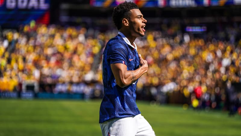 Colombie-France: Désiré Doué ouvre son compteur avec un premier but chez les Bleus