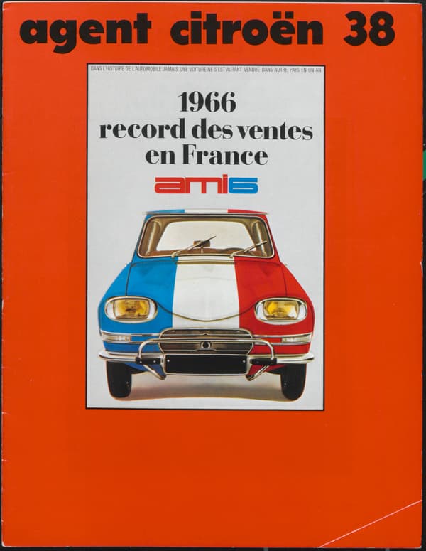 En 1966, la Citroën Ami 6 s'impose comme la voiture la plus vendue en France.