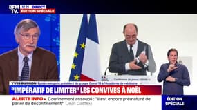 Limitation des convives à Noël: l'épidémiologiste Yves Buisson estime qu'"on ne peut pas faire autrement"