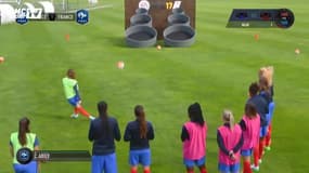 Les Bleues relèvent le bucket challenge de FIFA