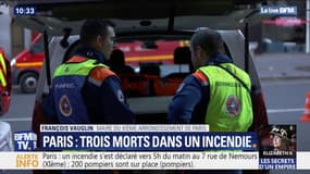 Incendie dans un immeuble à Paris: "15 vies ont été sauvées grâce aux consignes de sécurité" selon la maire du XIe arrondissement