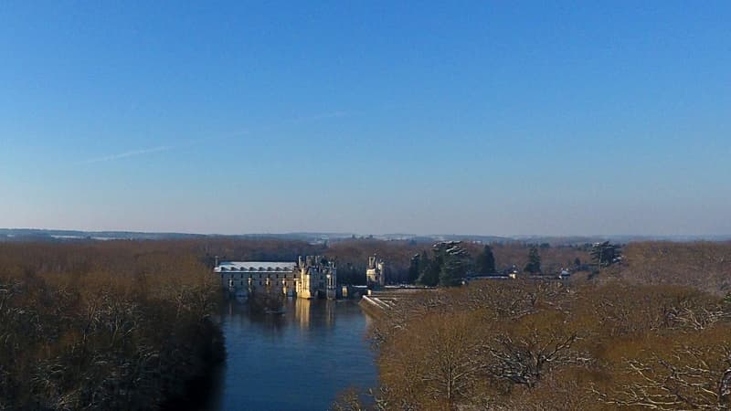 La Loire dans le département du Cher.