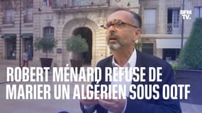 Robert Ménard refuse de marier un Algérien sous OQTF avec une Française 