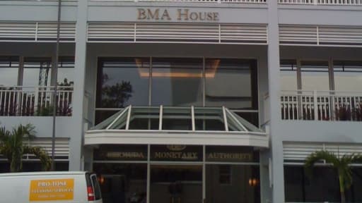 Siège de la Bermuda Monetary Authority dans la capitale, Hamilton