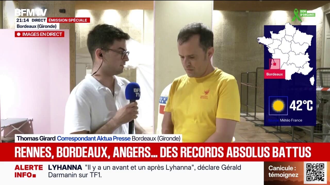 Rennes, Bordeaux, Angers ... Des records de températures ont été enregistrés en France pour ce lundi