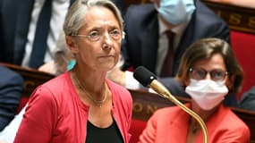 La Première ministre Elisabeth Borne à l'Assemblée nationale, le 11 juillet 2022 