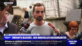  Annecy: Henri, "le héros au sac à dos"