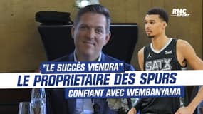 NBA : "Le succès viendra", le propriétaire des Spurs fait confiance à Wembanyama