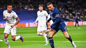 Kylian MBAPPE le 09/03/2022 lors de Real Madrid-PSG