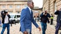 Benjamin Mendy à son arrivée au tribunal de Chester, le 16 août 2022