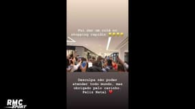 Neymar est déjà rentré au Brésil et s'offre un shopping à Sao Paulo