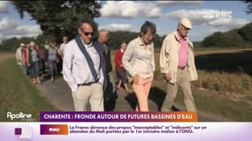 RMC chez vous : Charente, Fronde autour de futures bassines d'eau - 28/09