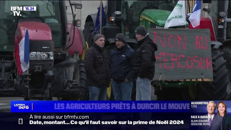 Les agriculteurs prêts à durcir le mouvement