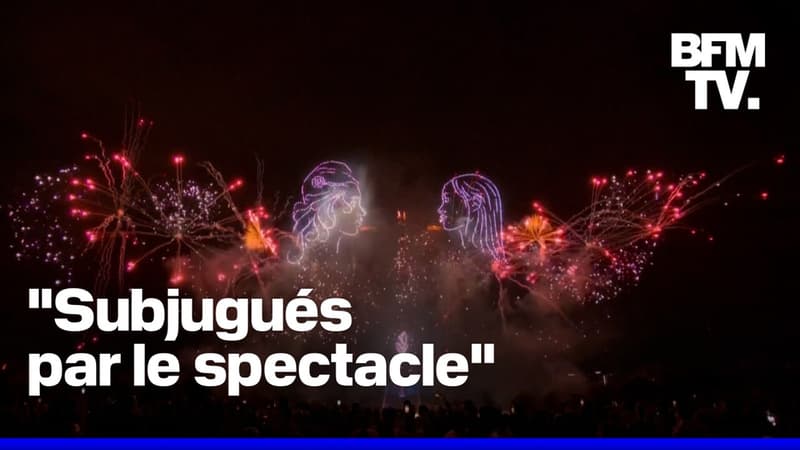 Paris, Lyon, Marseille...Les plus belles images des feux d'artifice du 14-Juillet