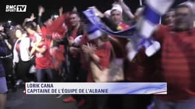 Euro 2016 - Supporters et joueurs, la joie des Albanais après la victoire face à la Roumanie