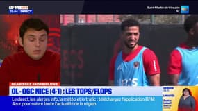 OL - OGCN : les tops et les flops du match