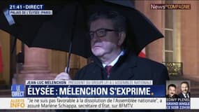 Jean-Luc Mélenchon a eu un entretien "intéressant" avec Emmanuel Macron