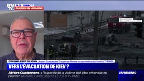 Frappes en Ukraine: "Le bombardement des civils ne porte jamais ses fruits" selon le colonel Peer de Jong