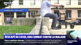 Rescapé du Covid-19 après 9 jours de coma et 3 mois d'hospitalisation, cet homme est sorti handicapé de l'hôpital 