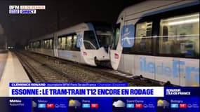 Essonne: le tram-train T12 encore en rodage