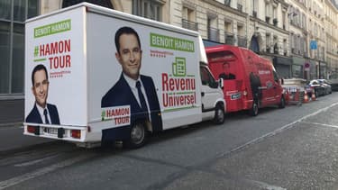 Une caravane du #HamonTour 2017