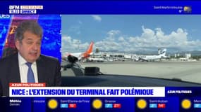 Aéroport de Nice: "on va pousser la capacité à 18 millions" indique Franck Goldnadel