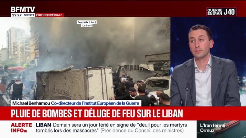 Guerre au Moyen-Orient: “Israël accepte des taux de mortalité civile très importants”, affirme Michael Benhamou, co-directeur de l’Institut Européen de la Guerre