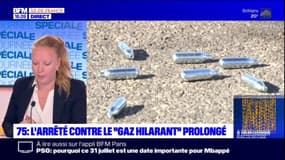 Paris: l'arrêté interdisant la consommation de protoxyde d'azote aux mineurs prolongé