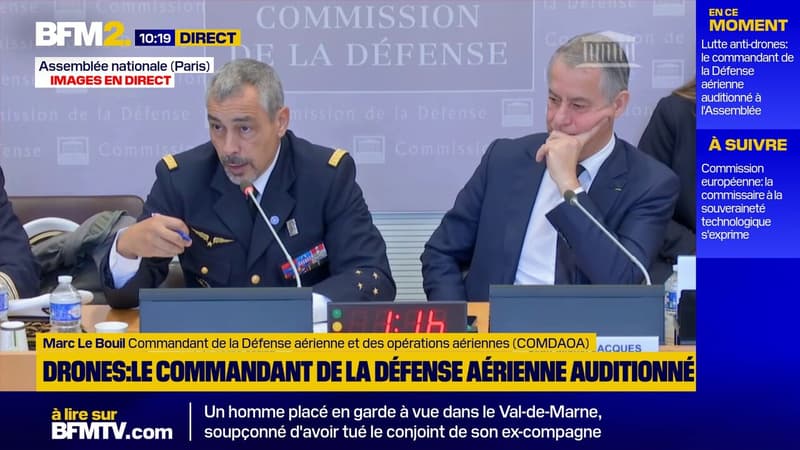 Défense aérienne et essaims de drones: "Un effort naturel à faire", selon le Commandant de la Défense aérienne